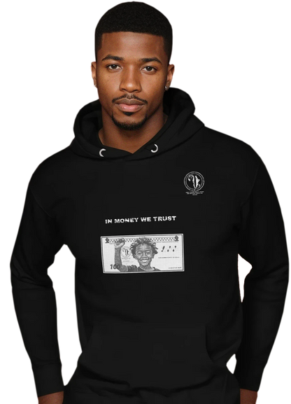 Unisex Black Money Hoodie